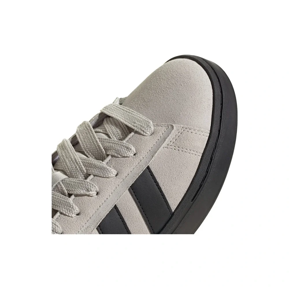 Adidas Grand Court Alpha (IH1287) Shoes Suede Grey Men's Size 9.5 NEW